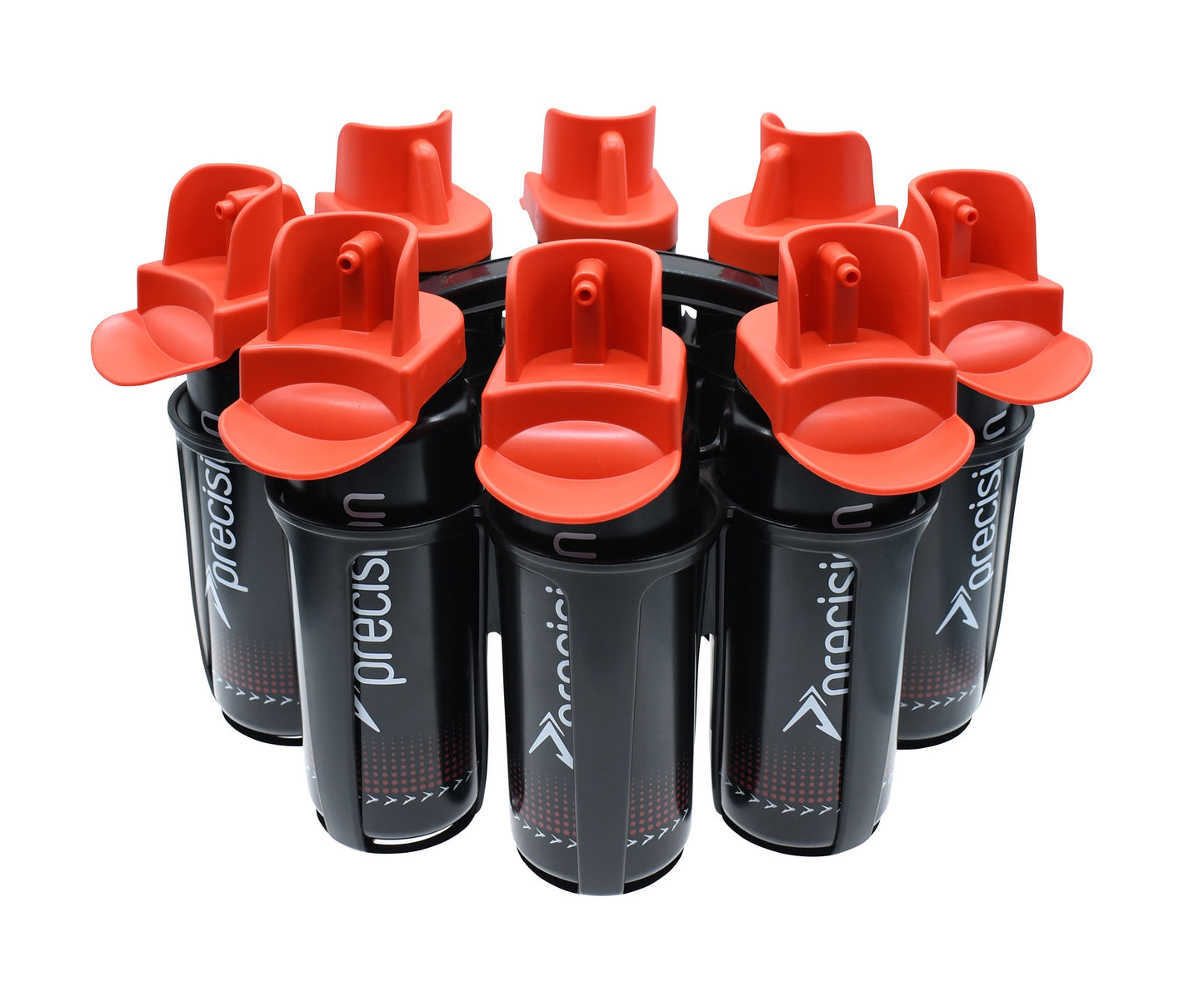 Precision 8 Hygiene Water Bottles & Oval Carrier 1L