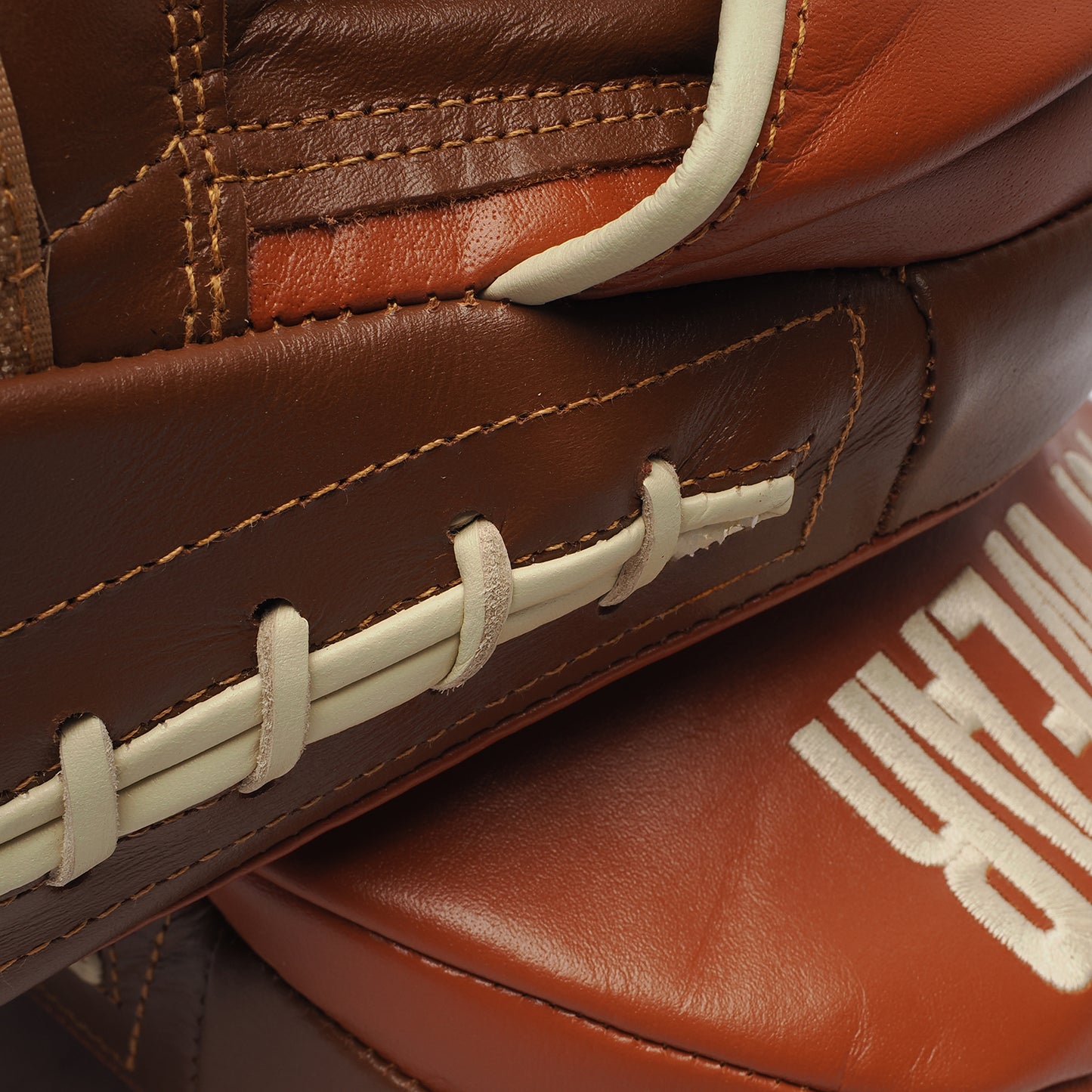 Tuf Wear Classic Brown Curved Focus Hook and Jab Pad