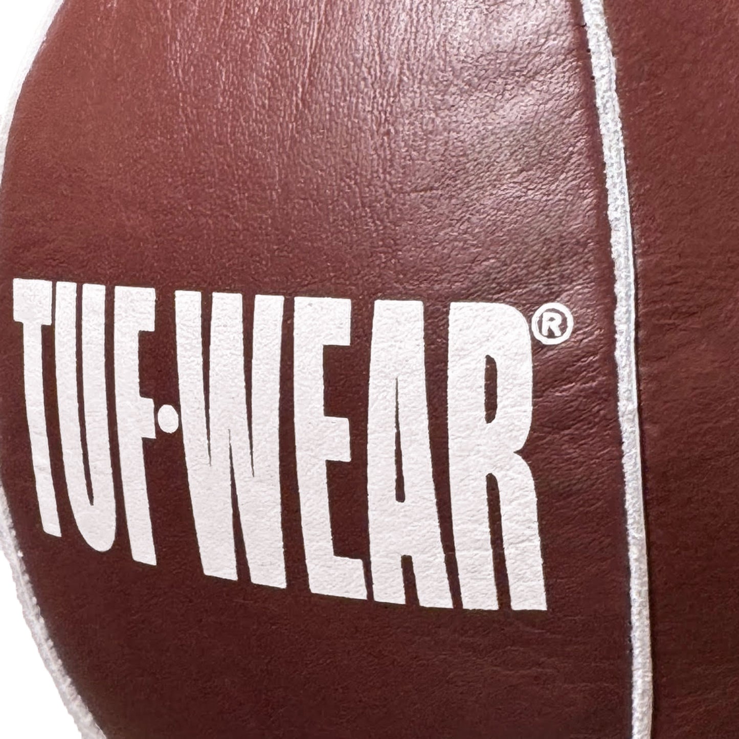 Tuf Wear Oxblood Leather Peanut Double End Bag
