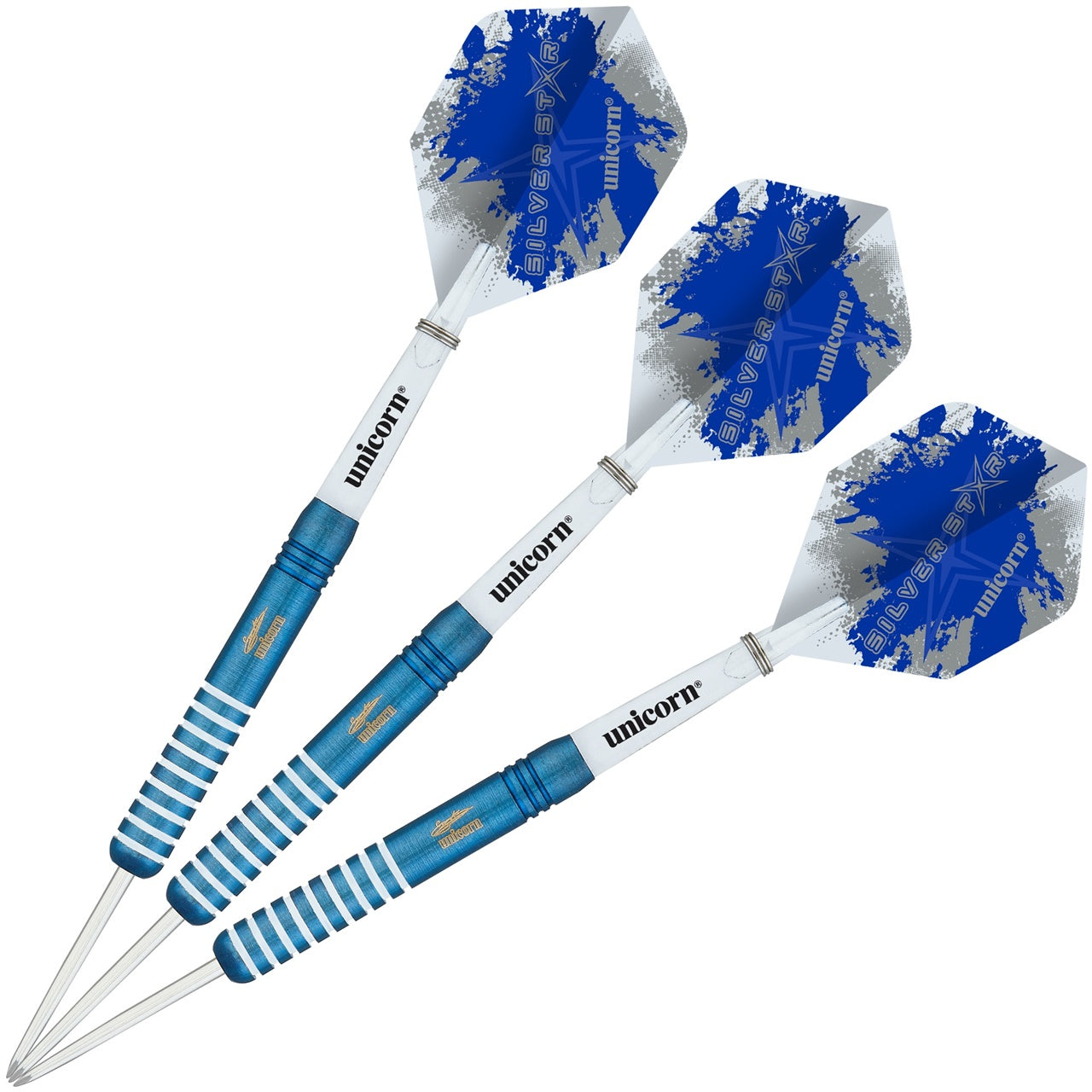 Unicorn Tungsten 80% Darts Silverstar Blue Anderson