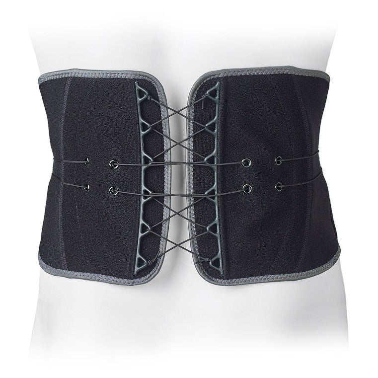 Ultimate Performance Advanced Back Support with adjustable tension, designed for medical support and back pain relief.