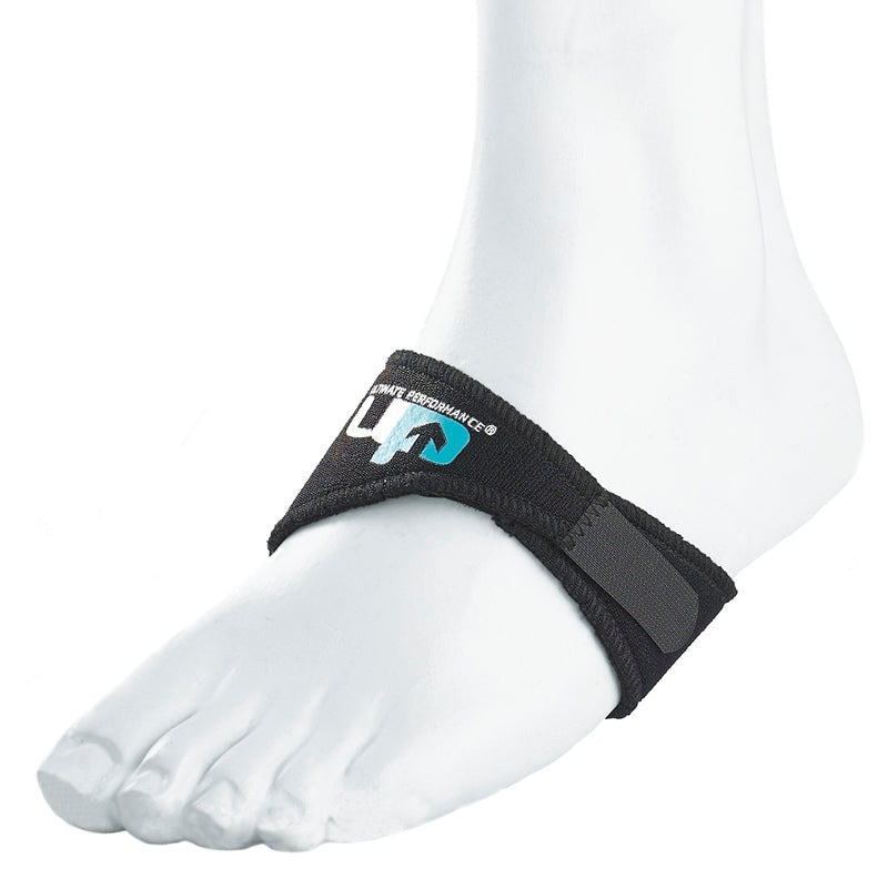 Ultimate Performance running arch support with two extra pads, designed to provide medical support and improve foot comfort.