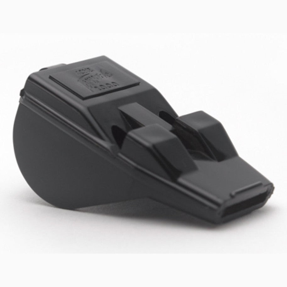 Acme T2000 Tornado plastic football whistle with high power and volume, used for sports and refereeing.