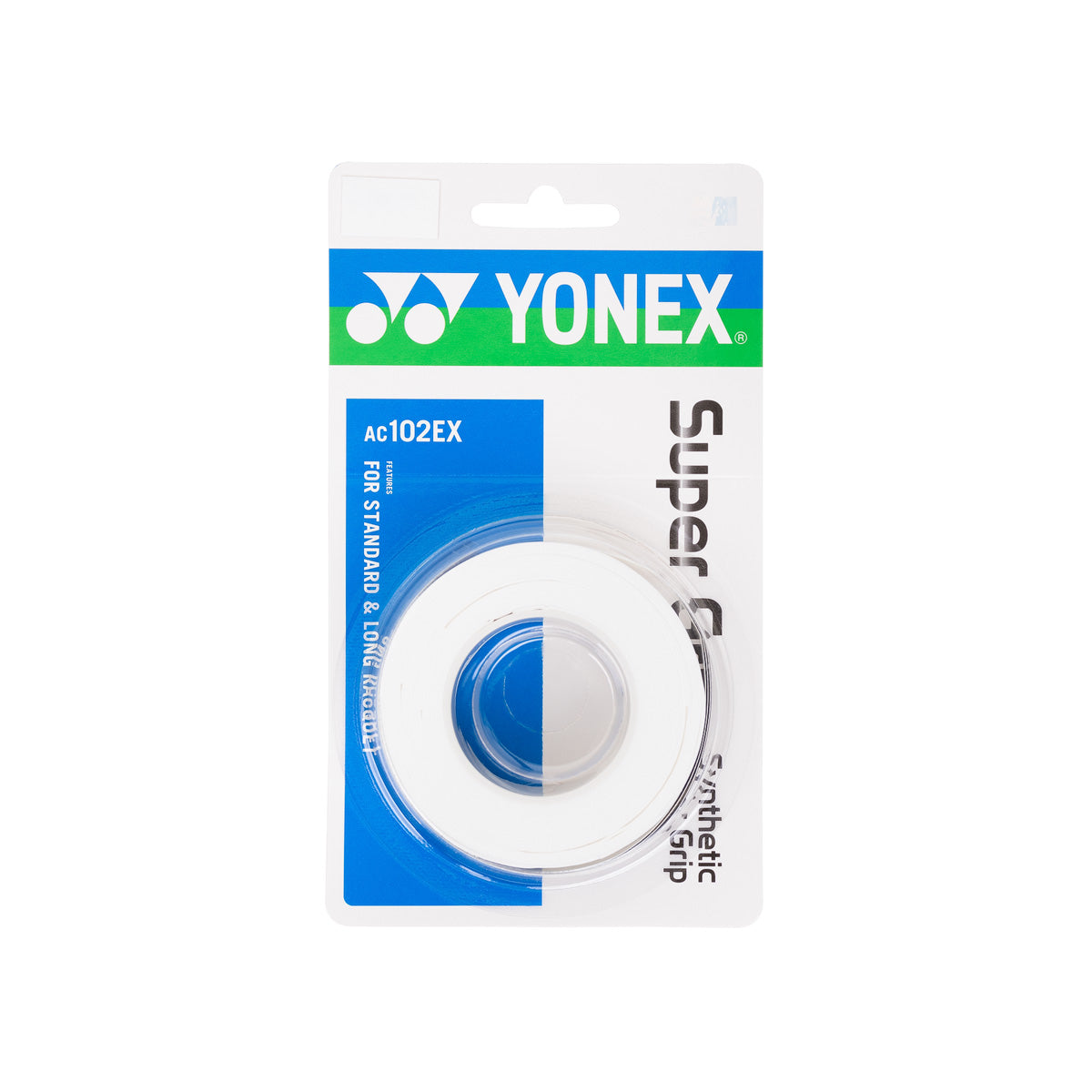 Black Yonex Wet Super Grap X3 badminton grip with textured surface for improved grip and control during play.