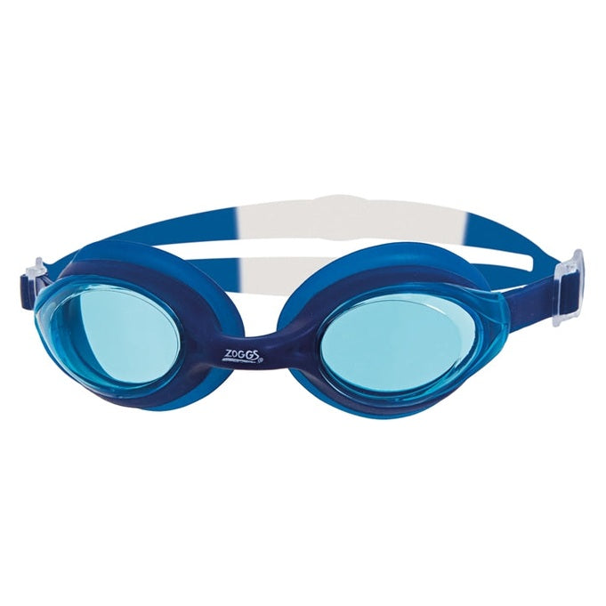 Adult Zoggs Bondi swim goggles with clear lenses and adjustable strap, designed for comfortable swimming.