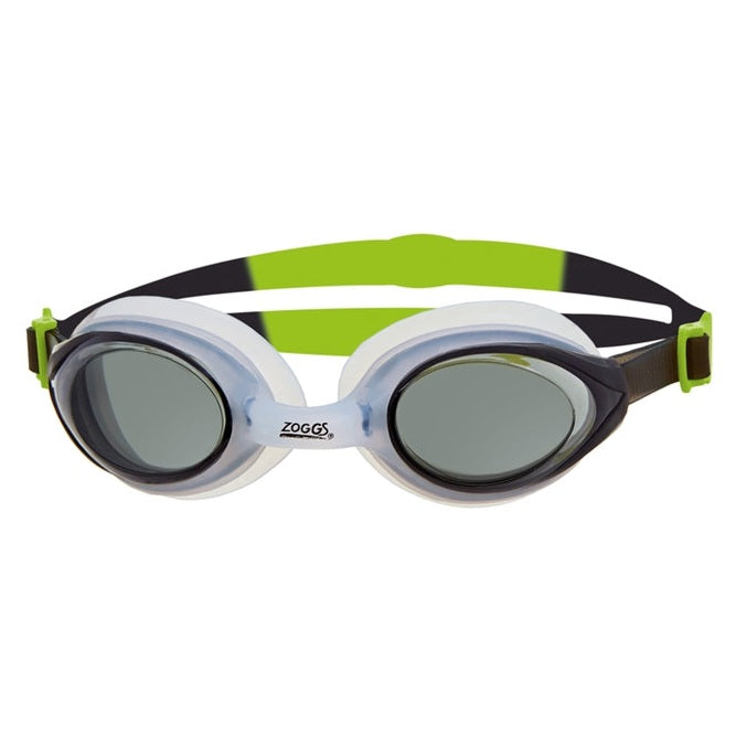 Adult Zoggs Bondi swim goggles with clear lenses and adjustable straps for comfortable swimming.