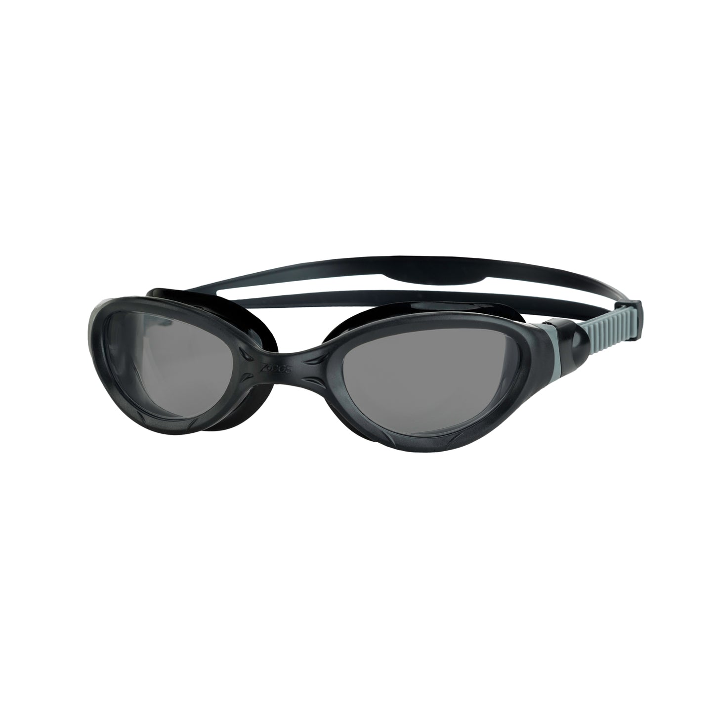Zoggs Phantom 2.0 swimming goggles for seniors with clear lenses and adjustable strap, designed for comfortable swimming.