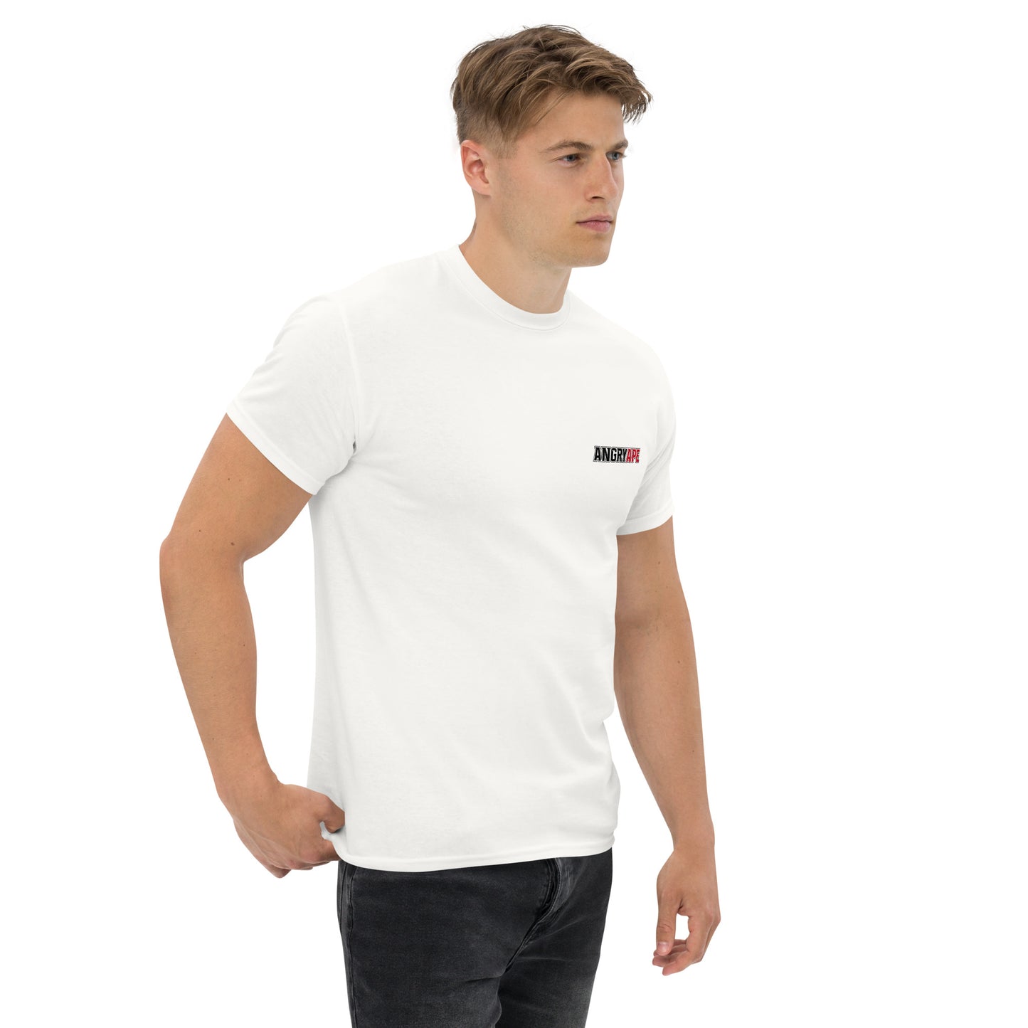Angry Ape Classic T-Shirt White Tee
