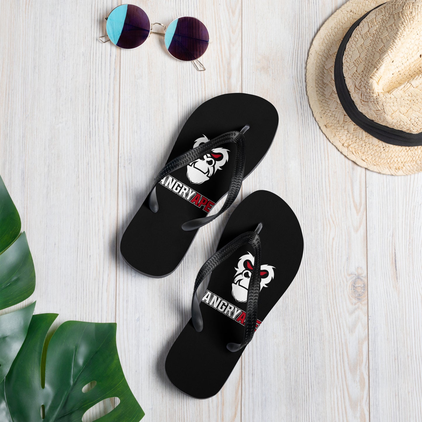 Angry Ape Flip Flops