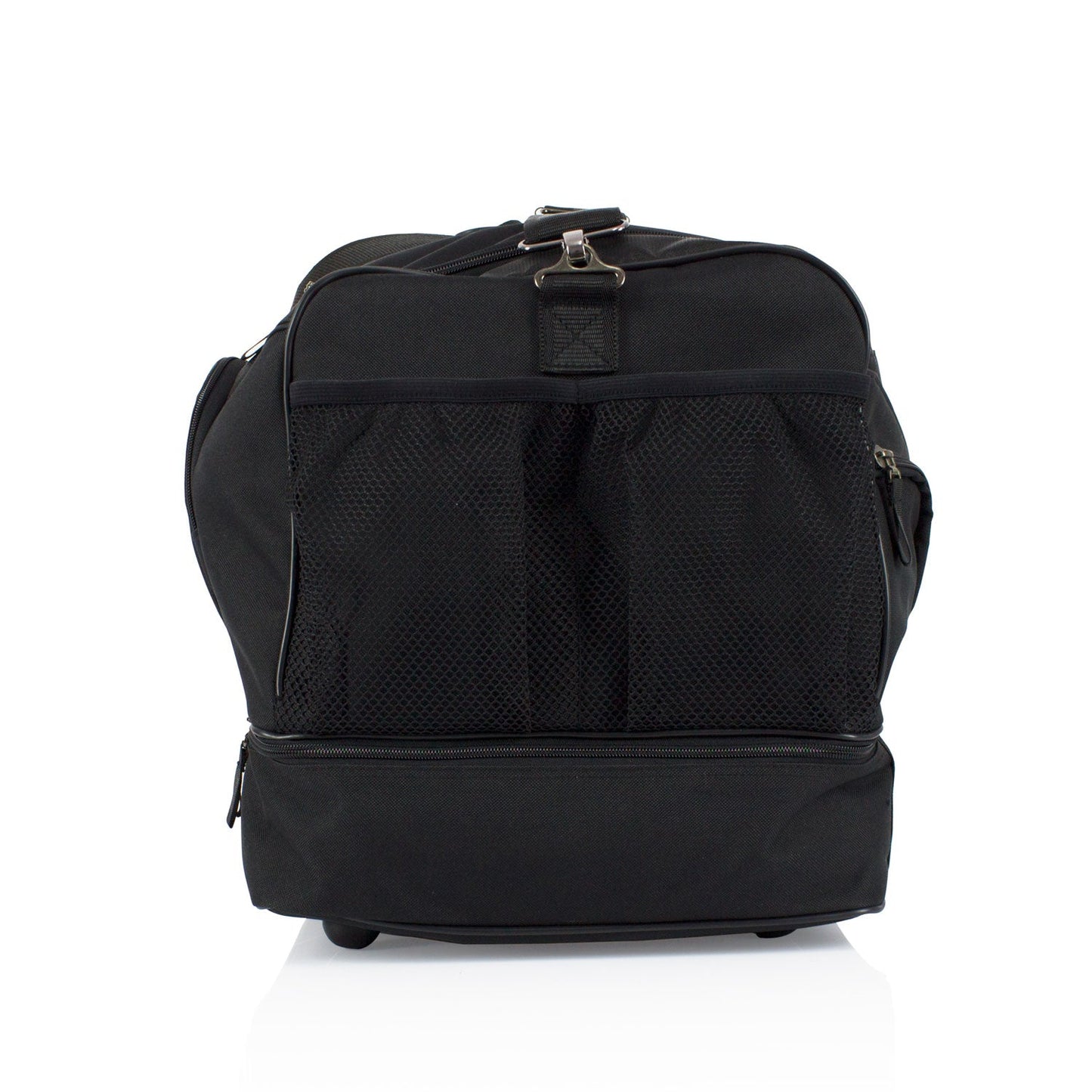 Black Fairtex BAG2 heavy-duty gym bag with sturdy handles and spacious main compartment for sports and fitness gear.