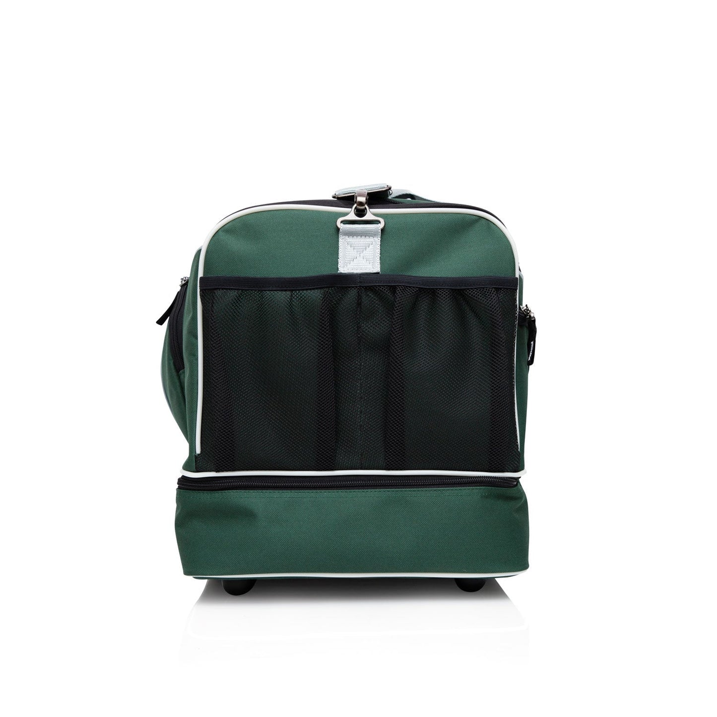 Fairtex BAG2 heavy-duty gym bag in jungle green with sturdy handles and spacious main compartment for sports gear and workouts.