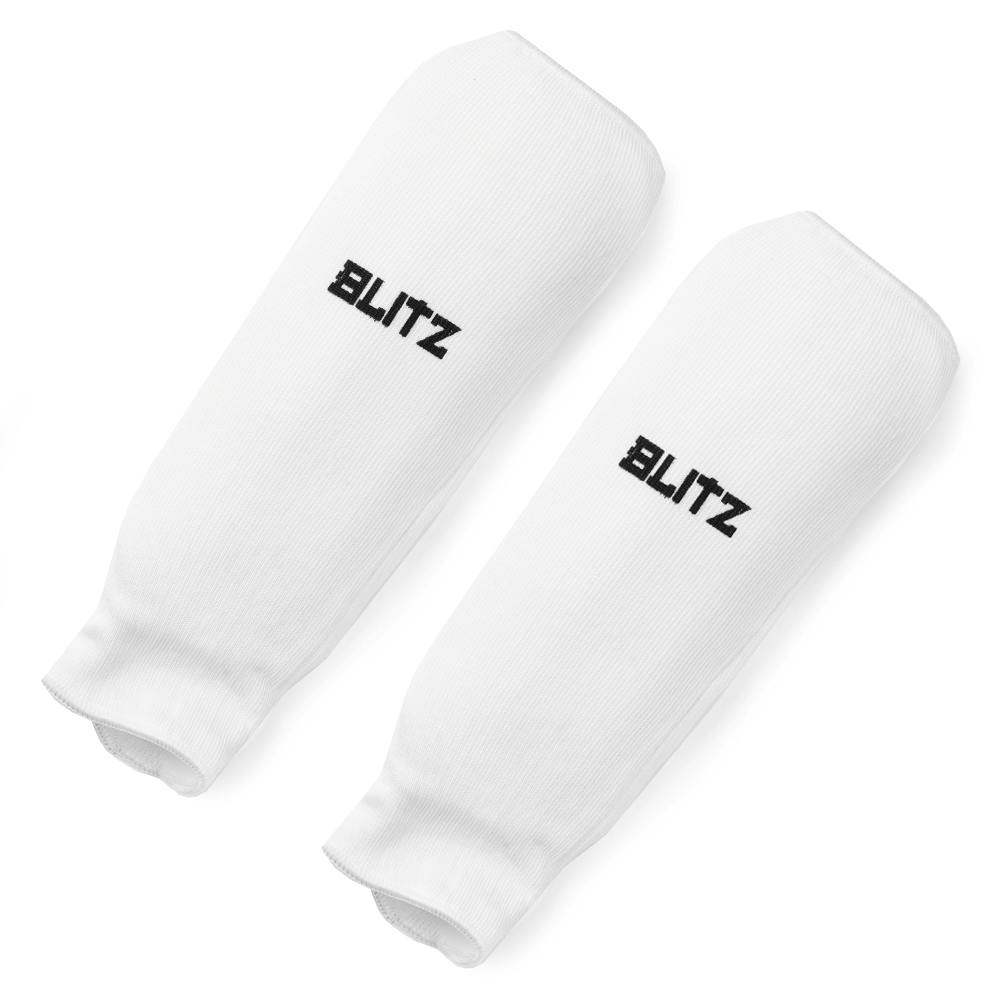 Blitz Elastic Shin Pads - Comfortable Martial Arts Protection