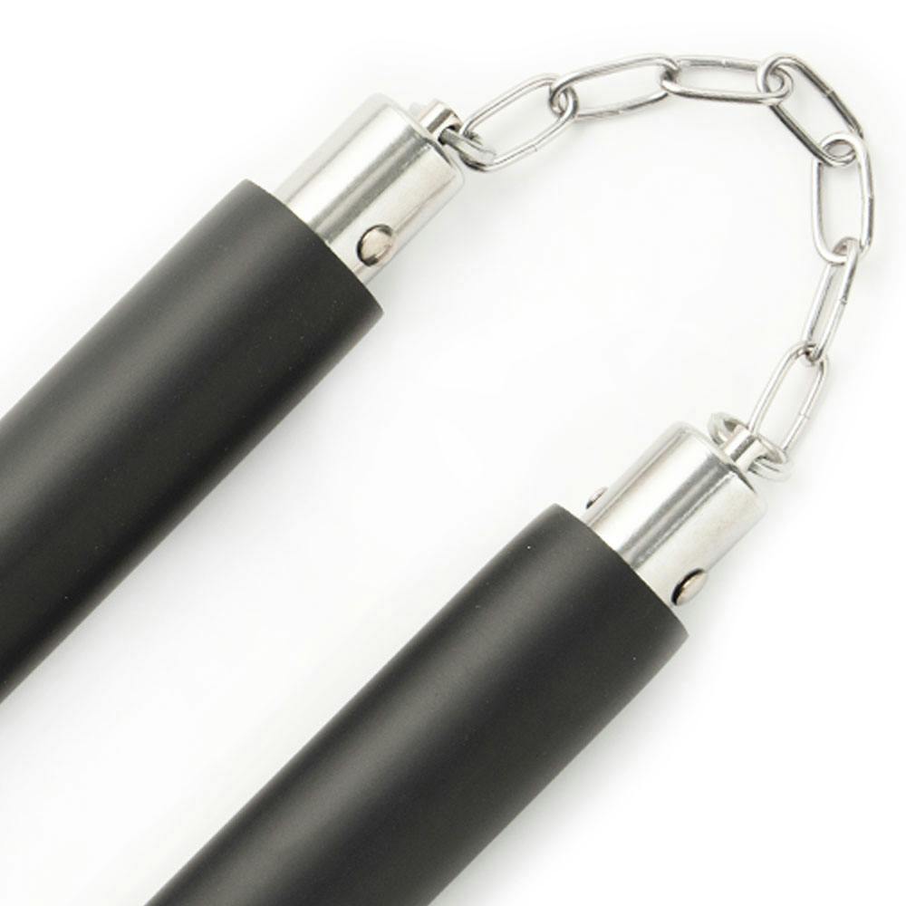 Blitz Black Foam Safety Ball Bearing Nunchaku