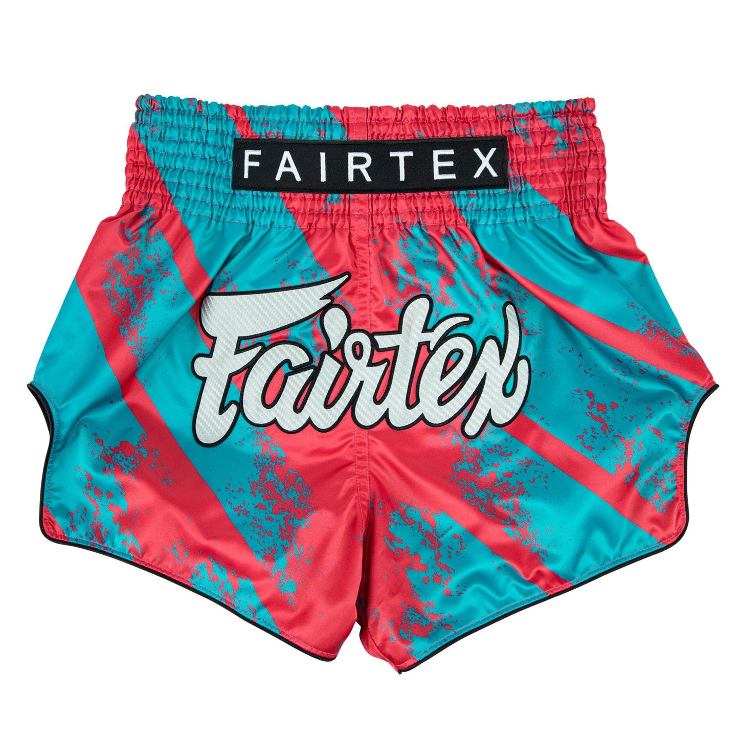 Fairtex Street King Pink Muaythai shorts featuring vibrant pink color and bold design, ideal for martial arts training and competition.