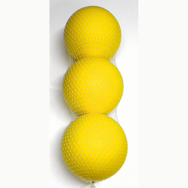 Sponge Ball Yellow (Pack of 3)