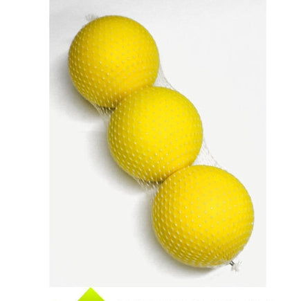 Sponge Ball Yellow (Pack of 3)