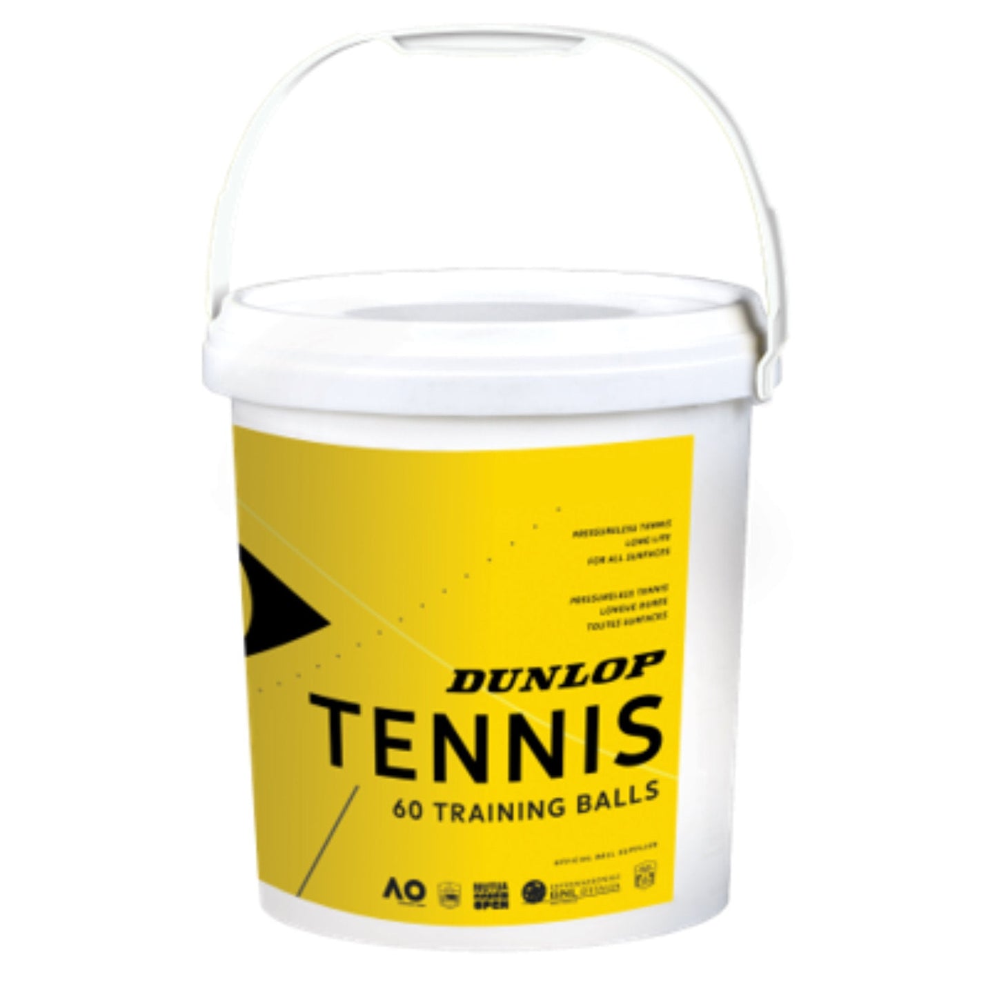 Tennis Balls (5 Dozen Bucket) Dunlop
