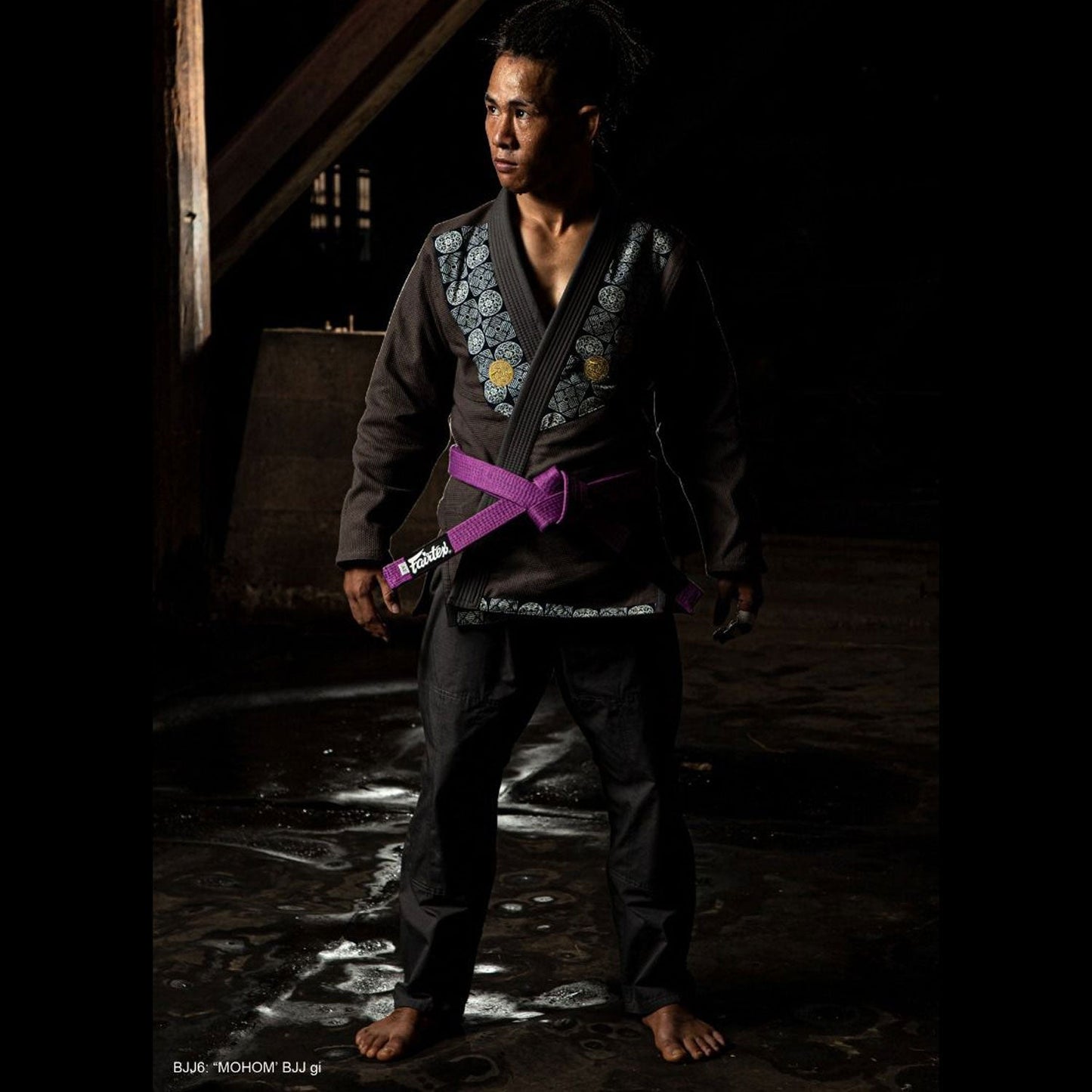 Fairtex Muay Thai Mohom Premium BJJ Gi Grey