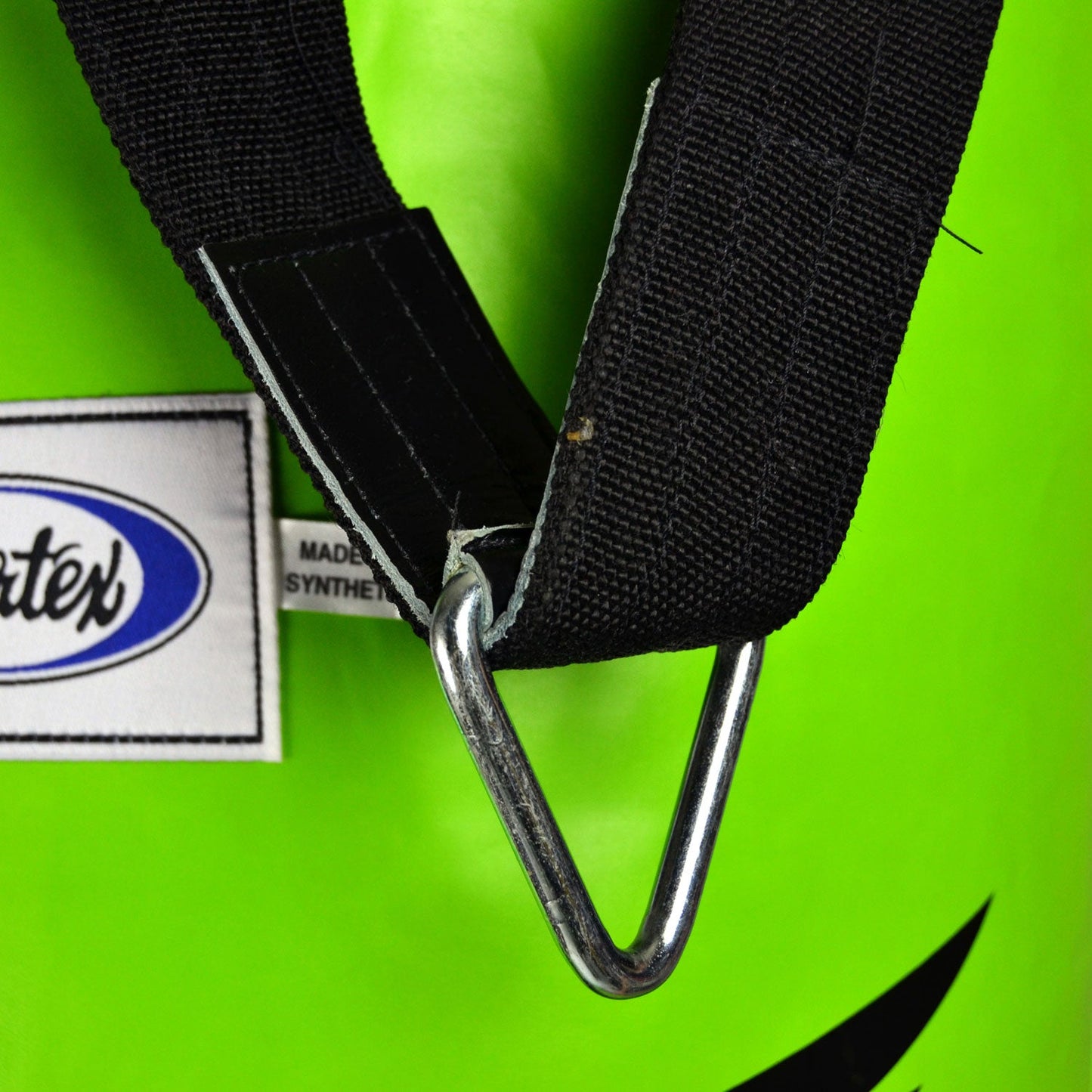 Fairtex 6ft Muay Thai Boxing Banana Bag Lime Green UN-FILLED