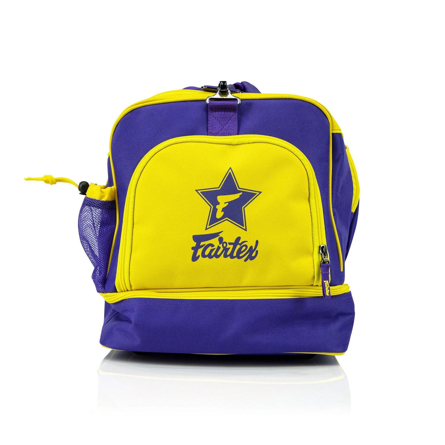 Fairtex Muay Thai Boxing Heavy Duty Gym Bag Purple-Yellow