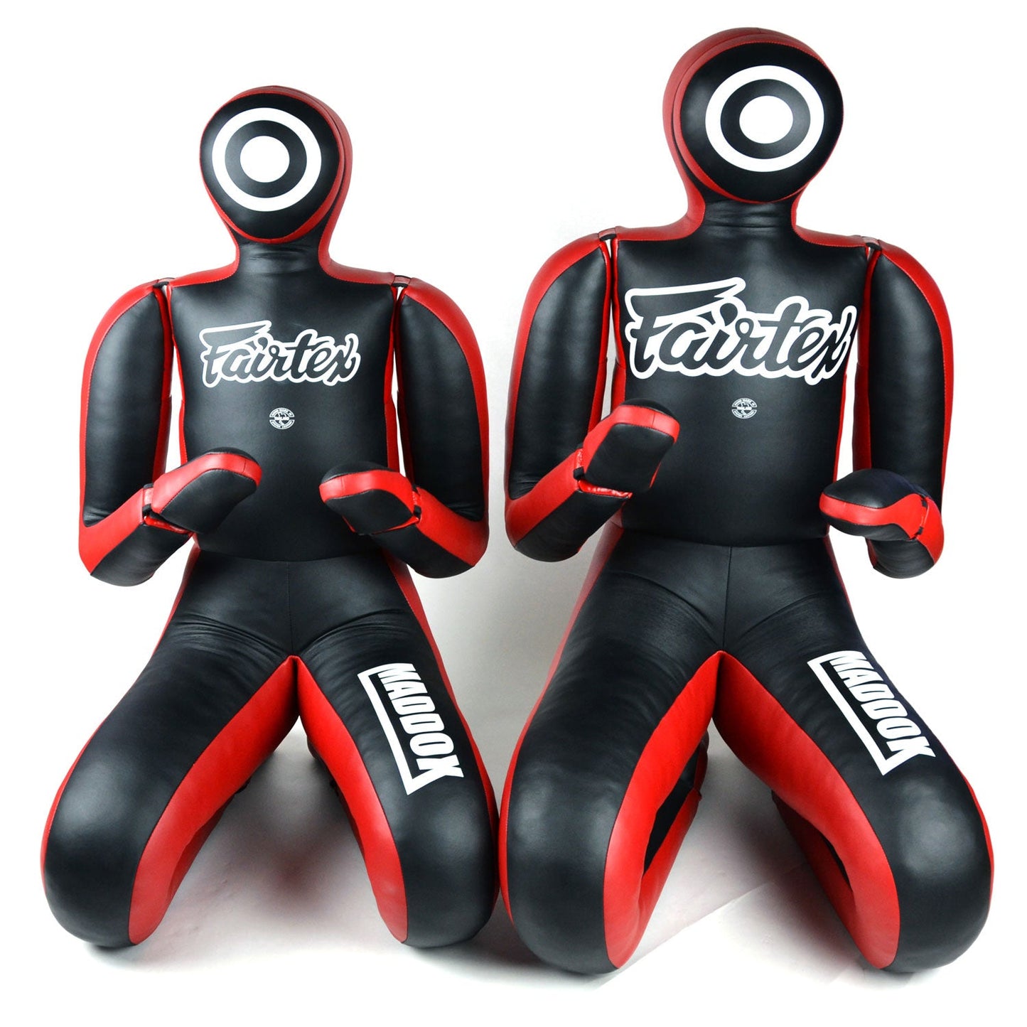 Fairtex small-sized Maddox grappling dummy weighing 21kg, used for martial arts training and practice in sporting goods.