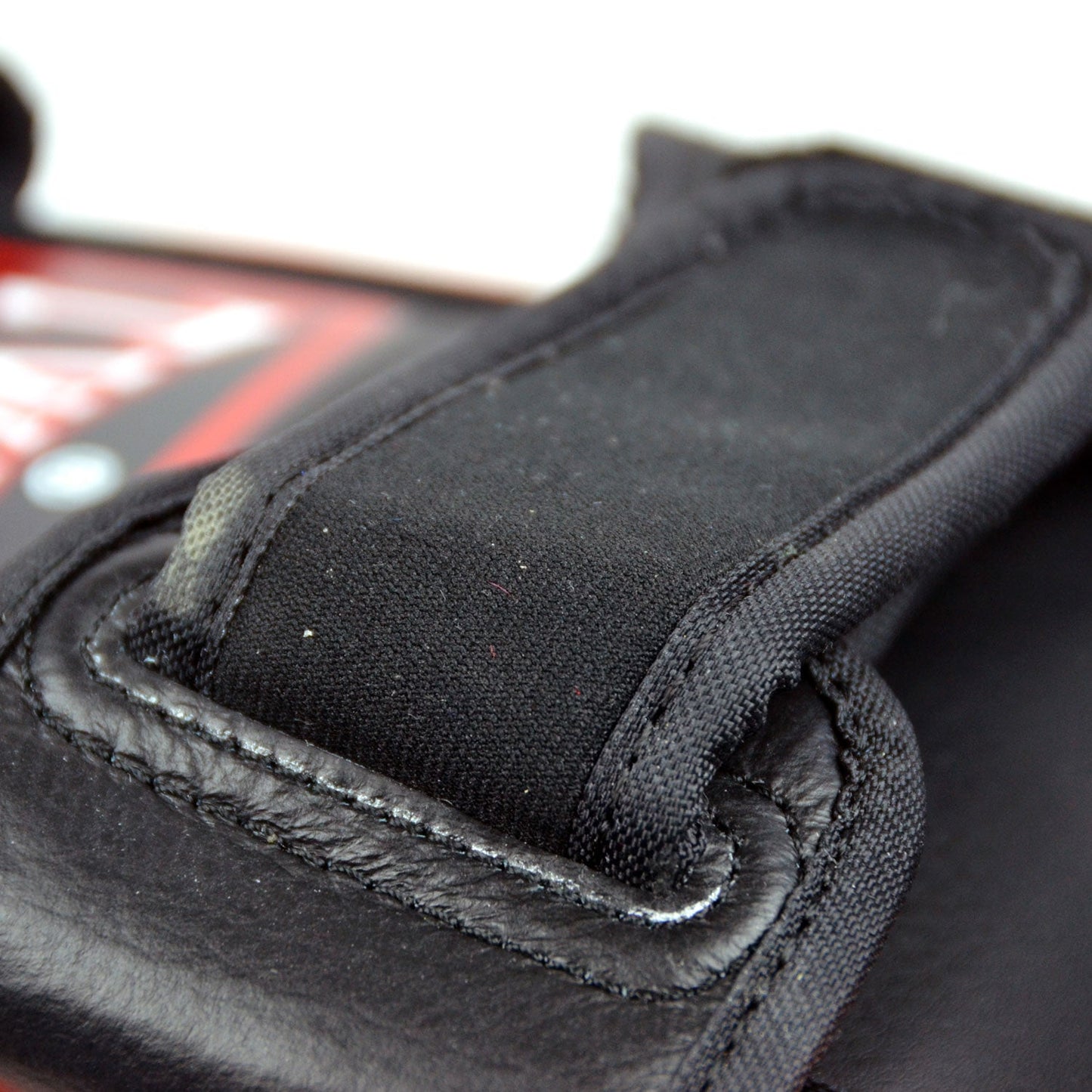 Twins Curved Leather Thai Kick Pads Orange-Black