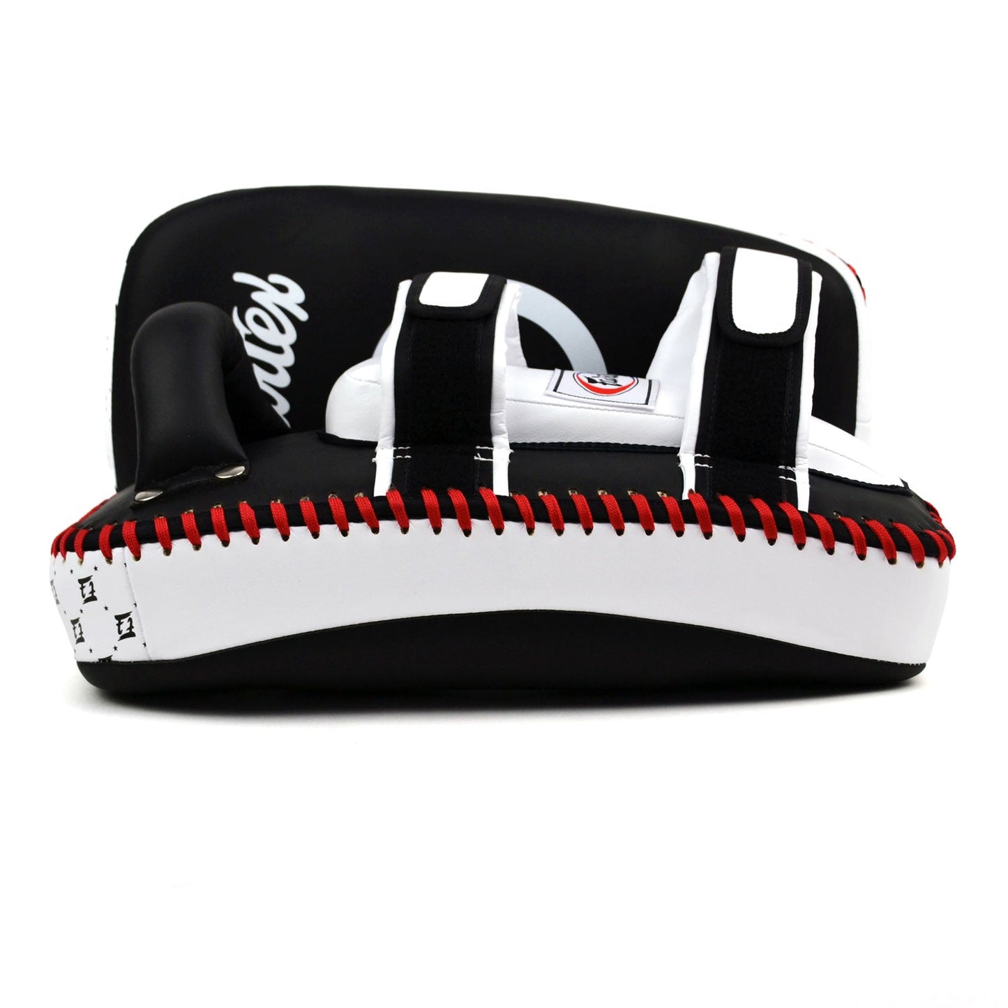 Fairtex Microfibre Thai Kick Pads Black-White