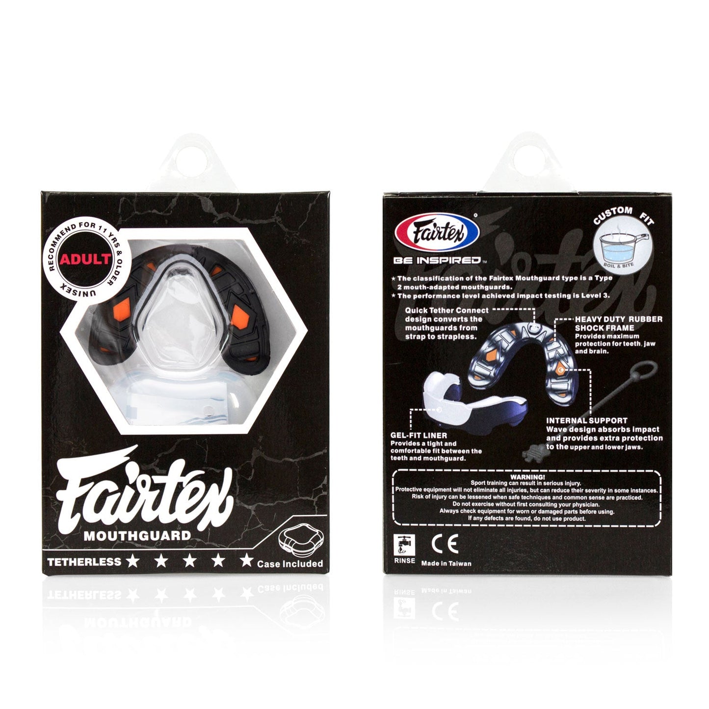 Fairtex Gel Mouthguard Black