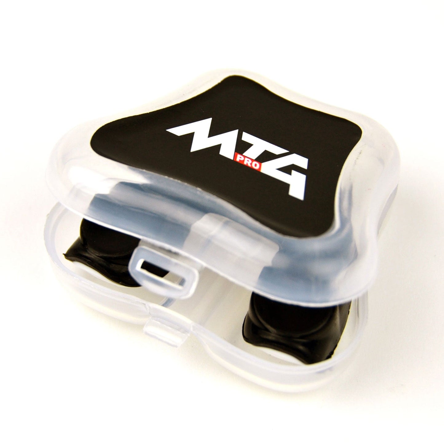 MTG Pro Muay Thai Boxing Gel Mouthguard Black-White