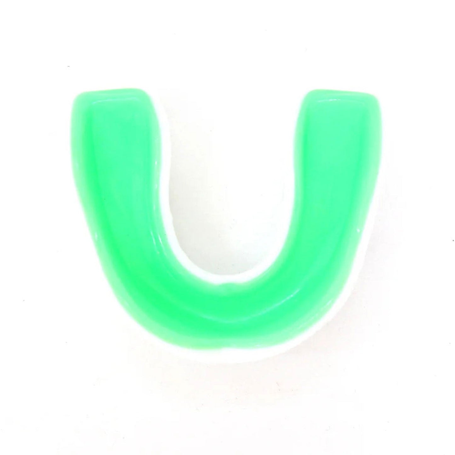 MTG Pro Muay Thai Boxing Gel Mouthguard White-Green
