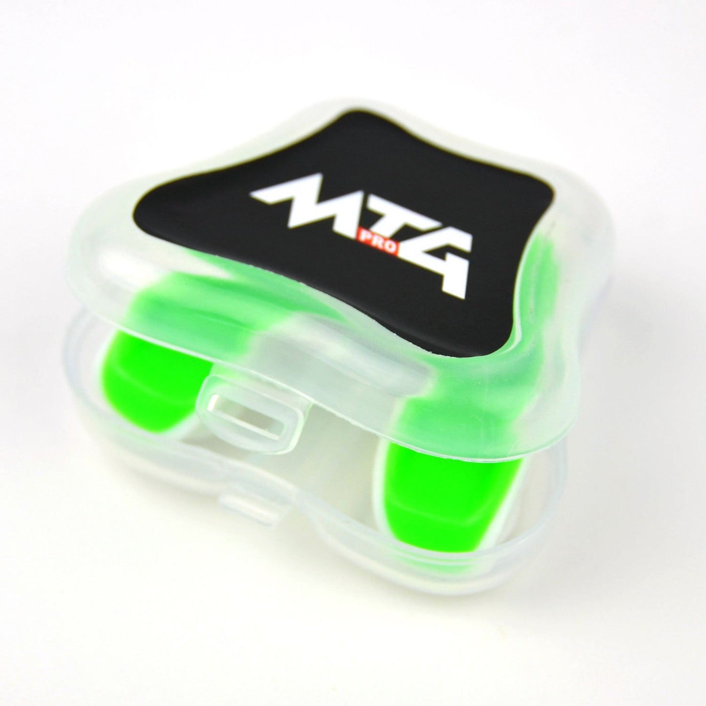 MTG Pro Muay Thai Boxing Gel Mouthguard White-Green