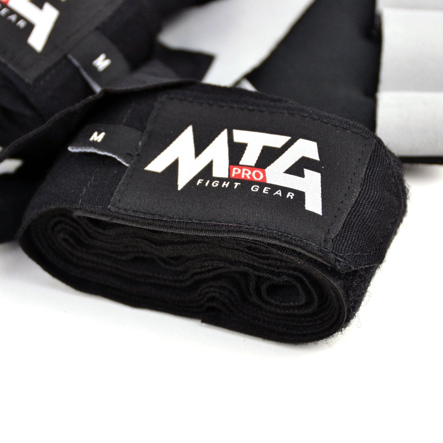 MTG Pro Muay Thai Boxing Grey-Black Gel Quick Wraps