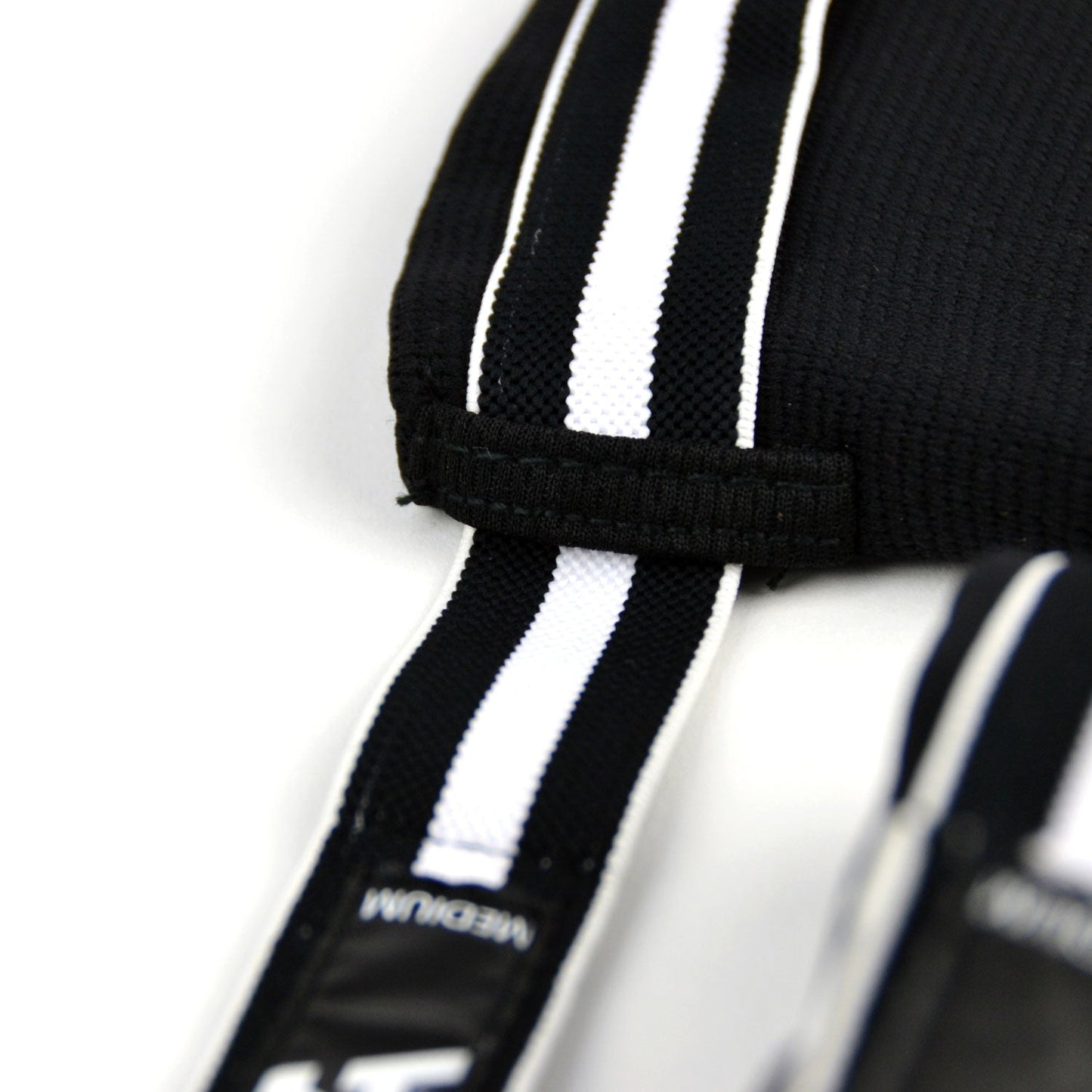 MTG Pro Muay Thai Boxing Elastic Shin Pads Black