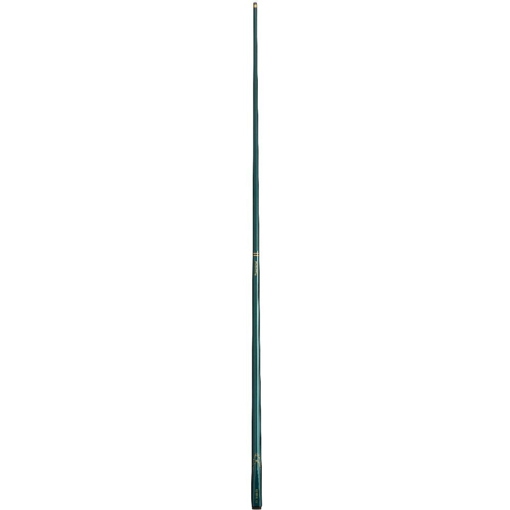 PowerGlide Aramid Graphite Snooker Cue 2 Piece 57" 10mm Tip Green