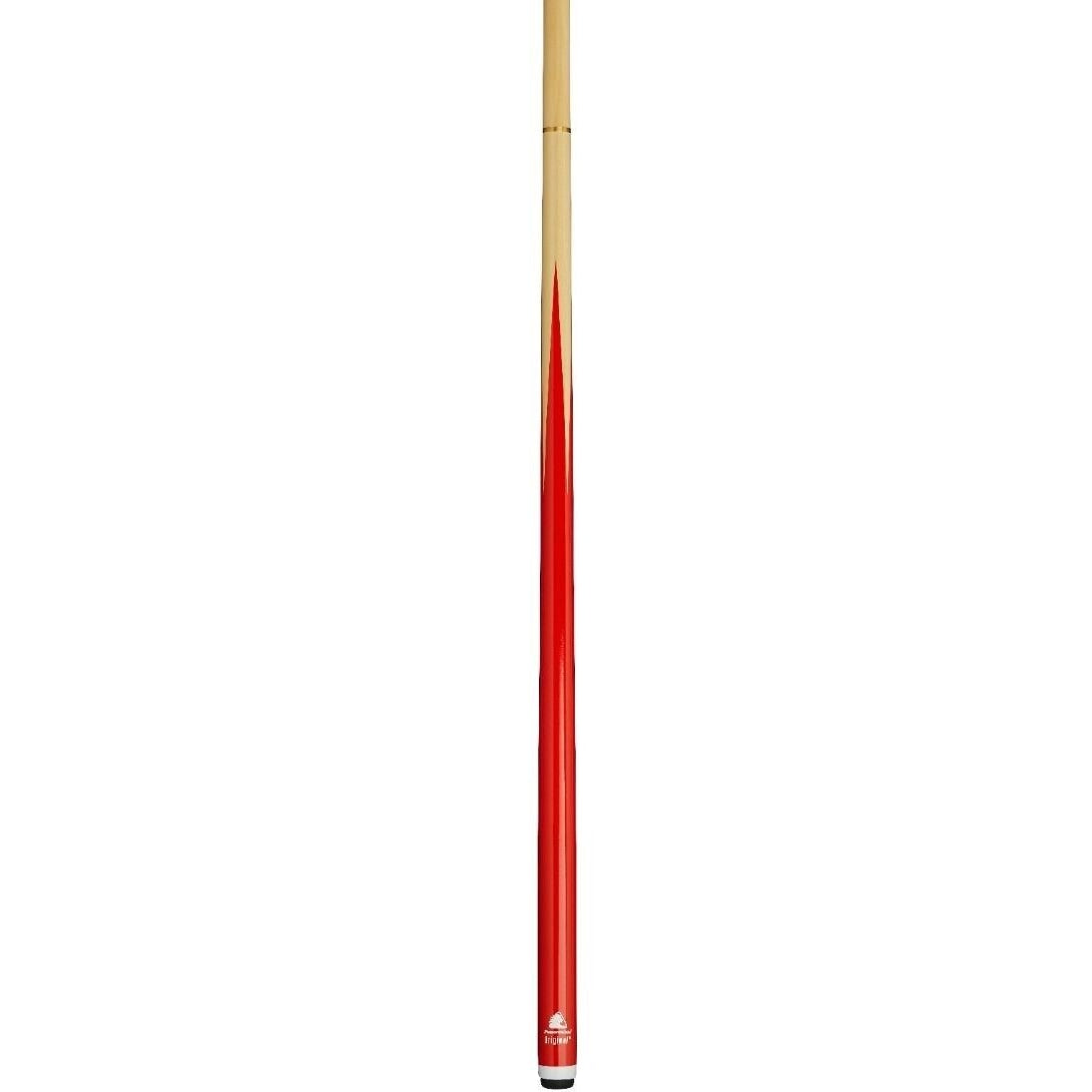 Powerglide Snooker Cue 2 Piece 10mm Tip - Red