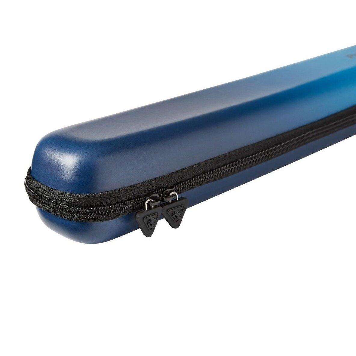 PowerGlide Snooker Svartur Blue 2 piece Cue Case
