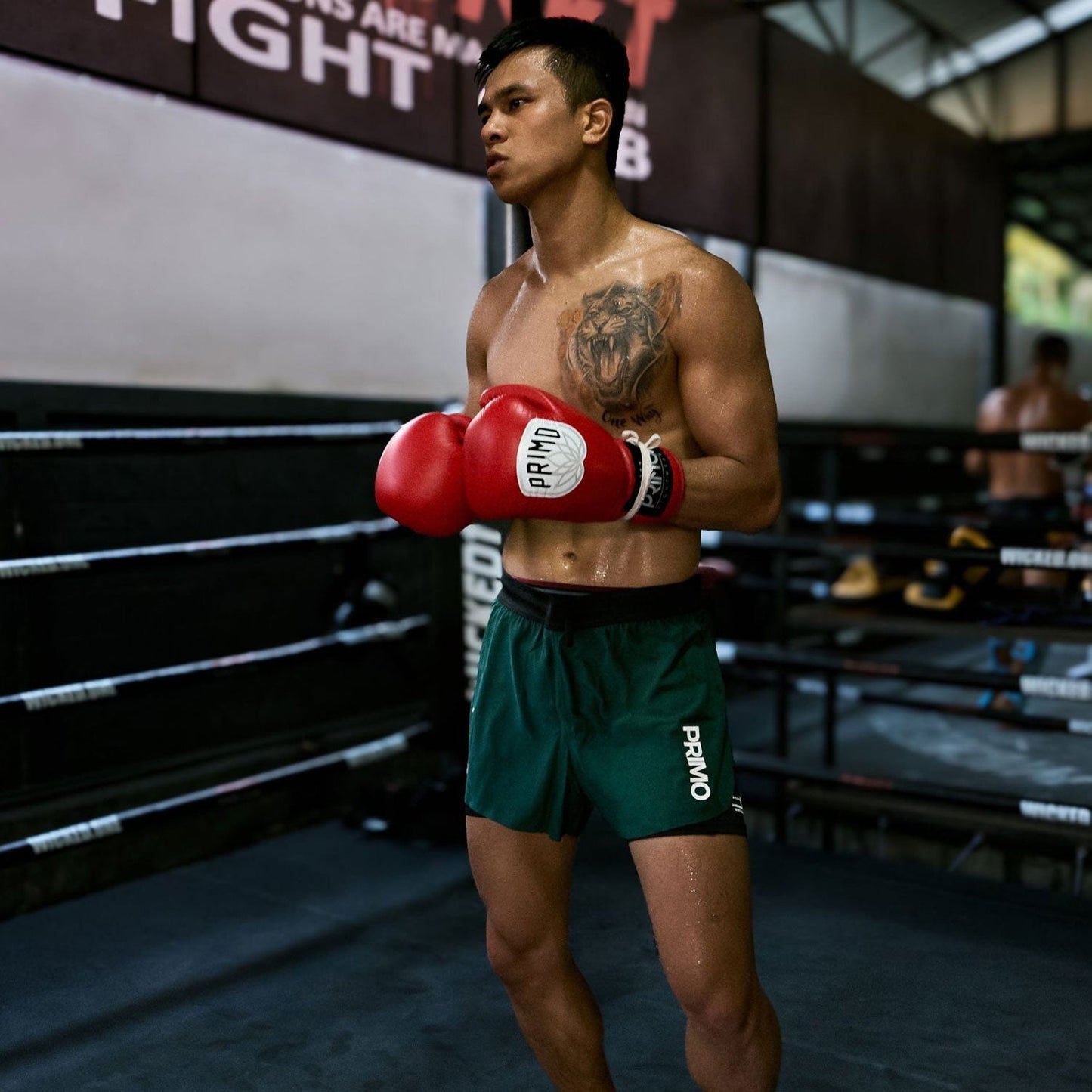 Primo Muay Thai E.S.C. Elite Strikers Club Compression Shorts - Onyx