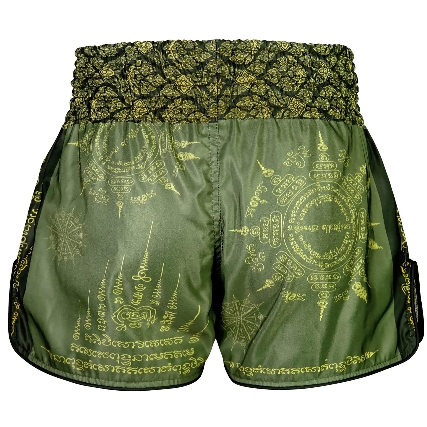 TUFF High-Cut Retro Muay Thai Boxing Shorts The Immortal Yaksa
