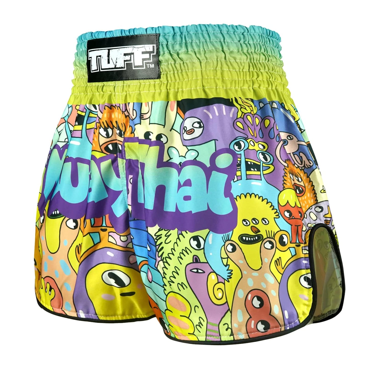 TUFF Kids Muay Thai Shorts We Come In Peace