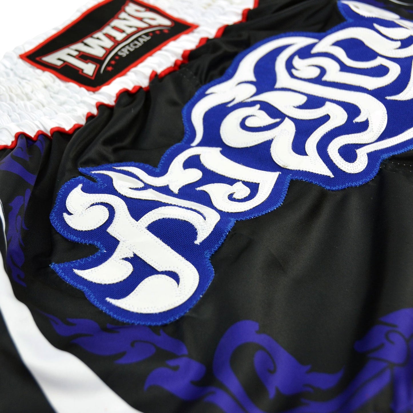 Twins Special Muay Thai Boxing Shorts - LAITHAI Black