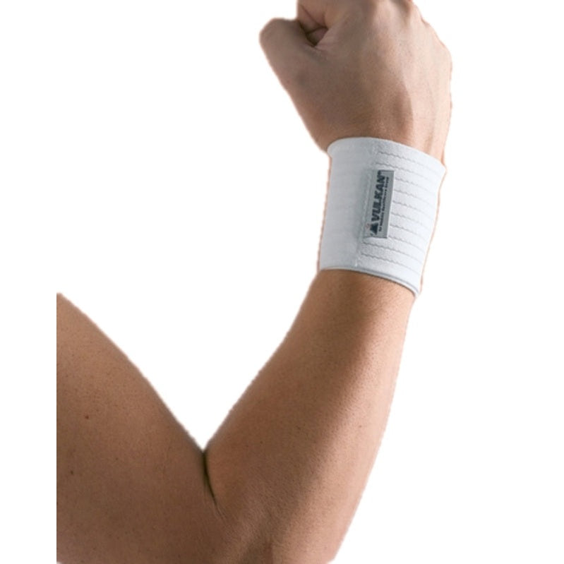 Vulkan White Wrist Wrap (7313) - One Size