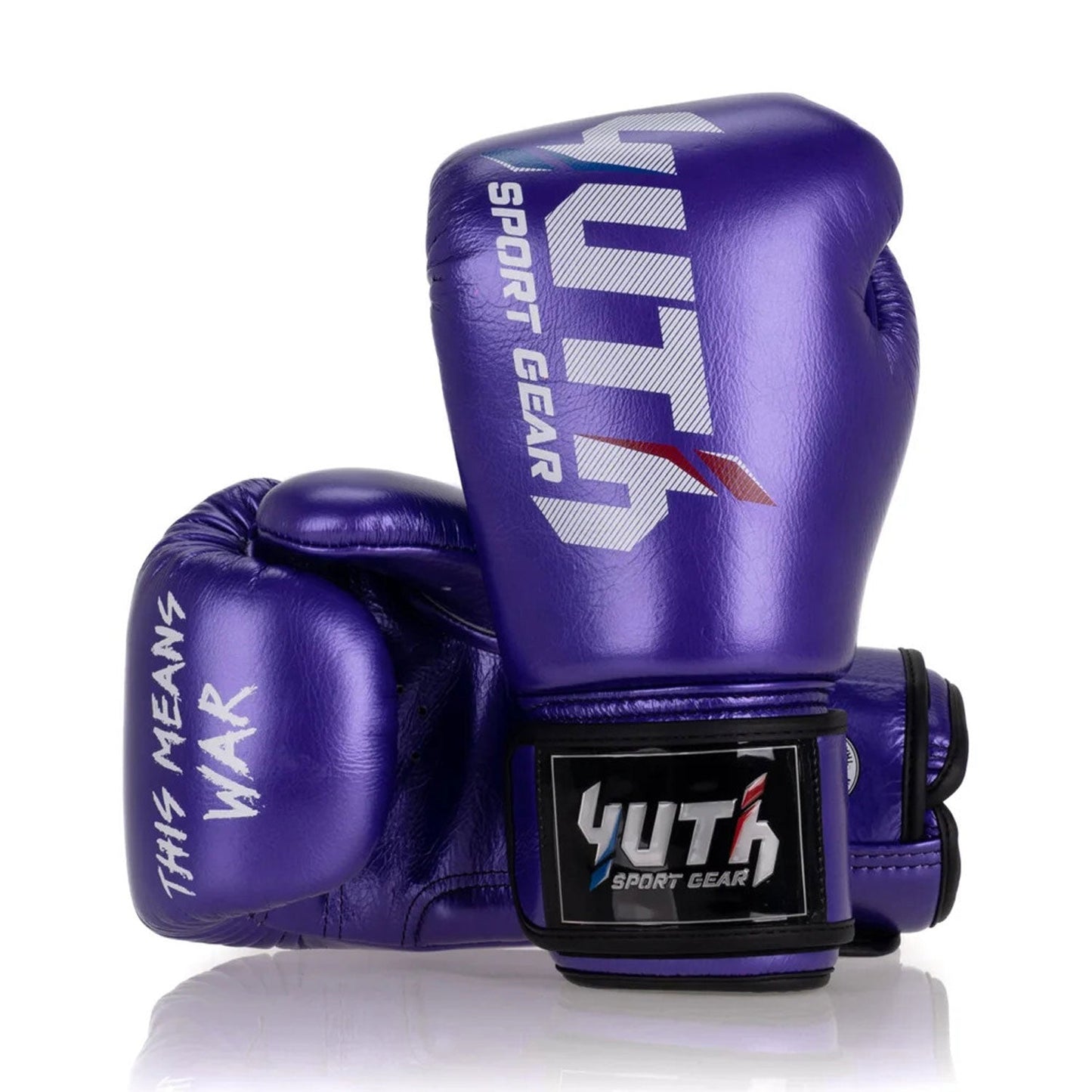 Yuth Muay Thai Boxing Gloves - Sport Line Purple