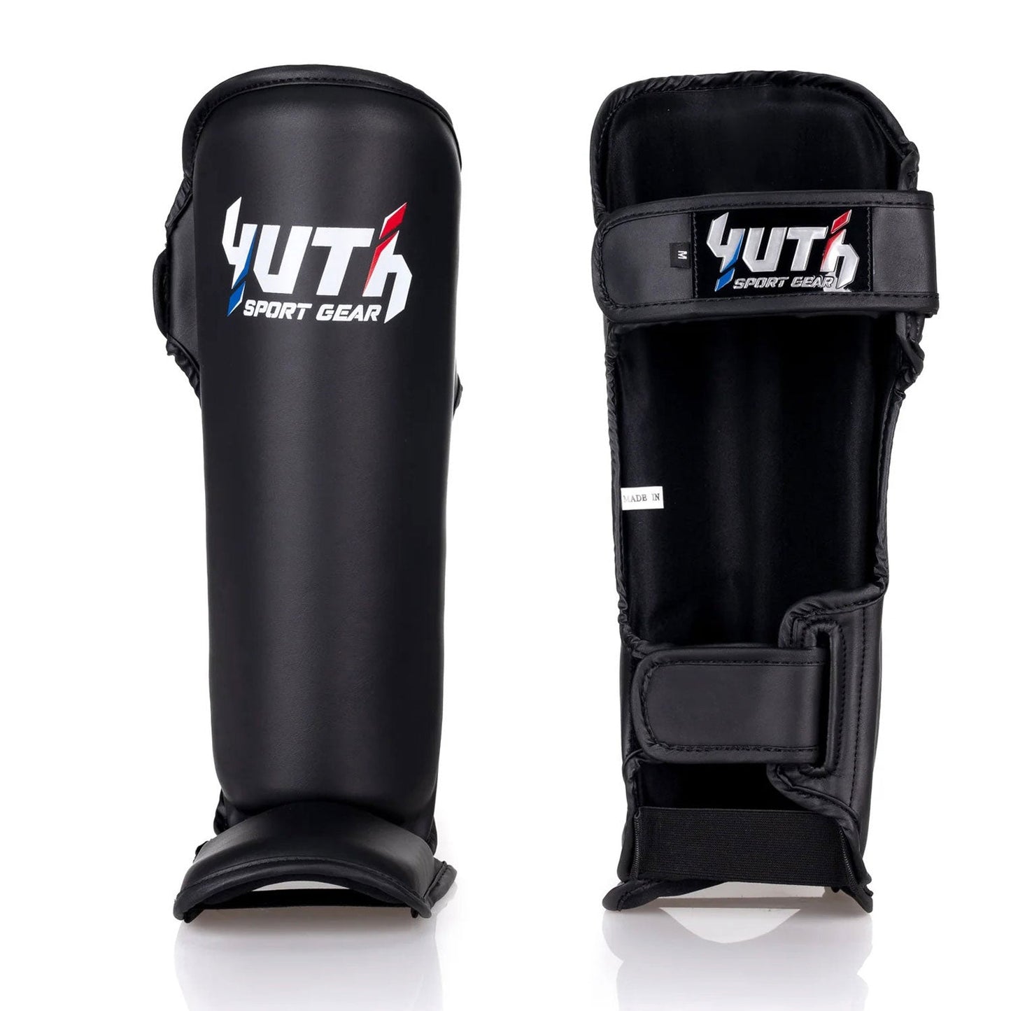 Yuth Muay Thai Boxing Shinguards - Signature Black