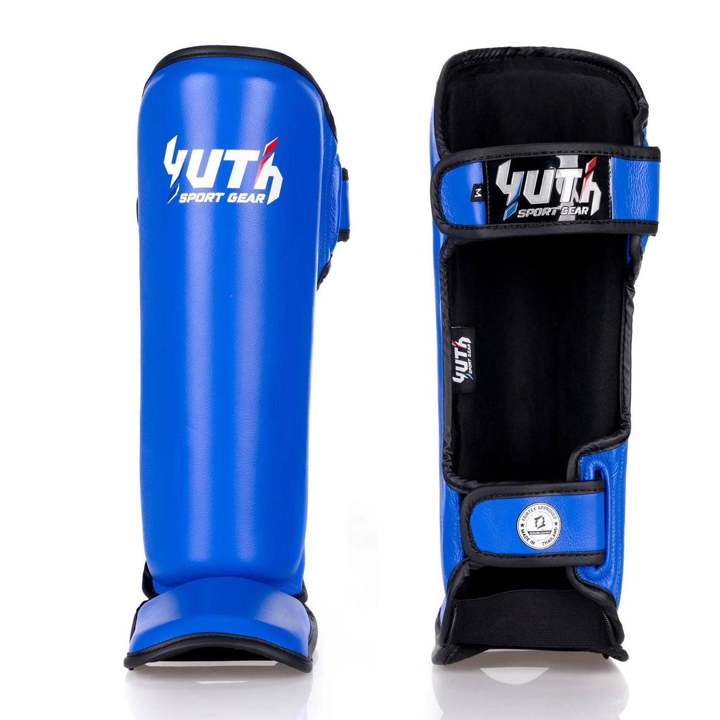 Yuth Muay Thai Boxing Shinguards - Signature Blue