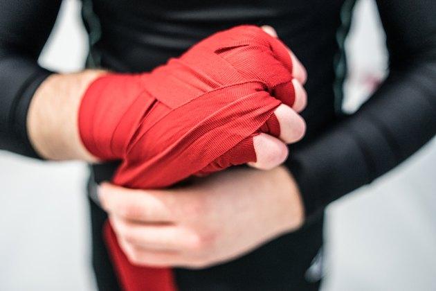 How to wrap your hands up properly for Boxing