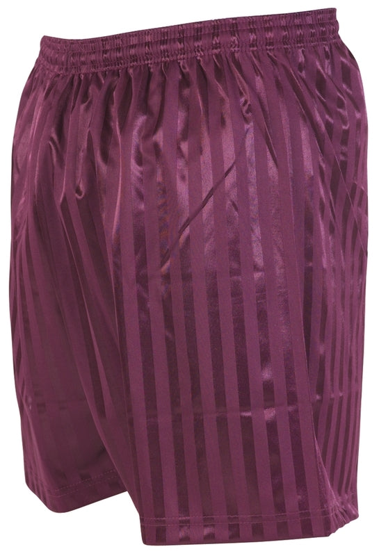 Junior Precision Striped Continental Football Shorts in sporting goods, featuring athletic design and breathable fabric.