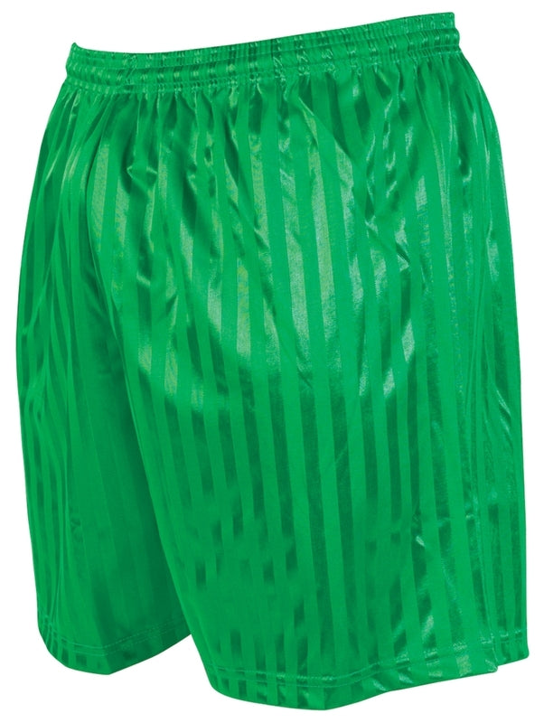 Junior Precision striped continental football shorts with athletic design and breathable fabric for sports and active wear.