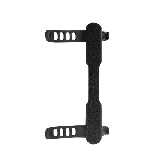 Bodylite Gear NightViz bike and scooter mount, shown attached to handlebars with visibility light for nighttime safety.