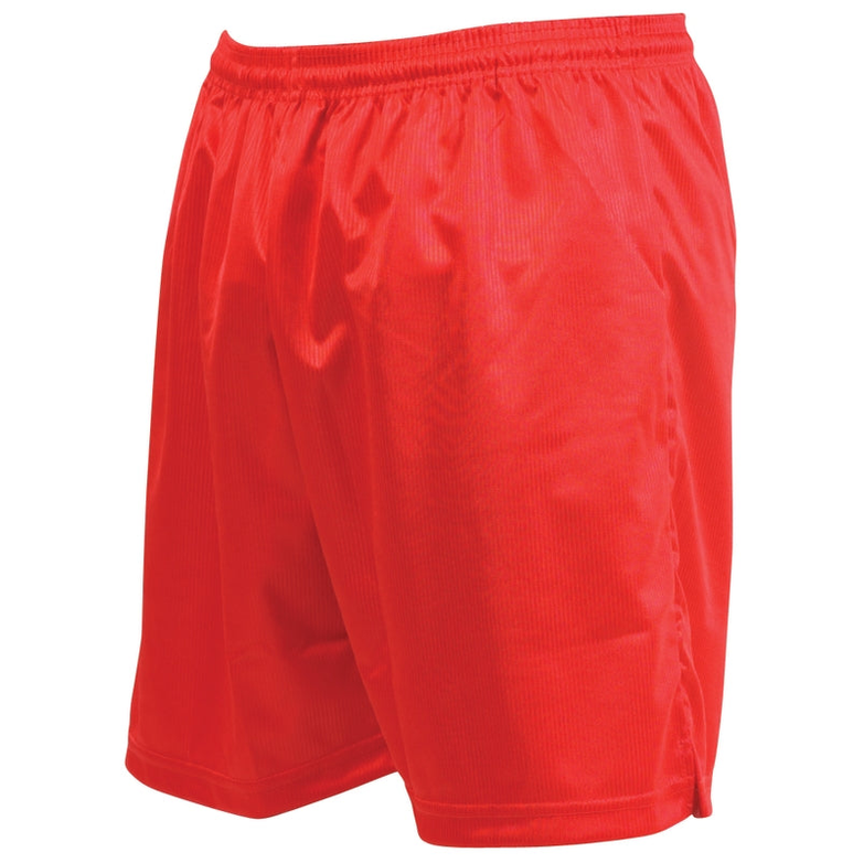 Junior Precision micro-stripe football shorts with sporty design, lightweight fabric, and elastic waistband for active play.