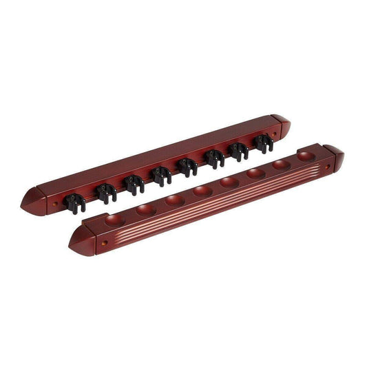 Powerglide Snooker 8 Clip Cue Wall Rack